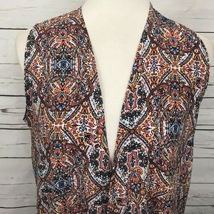 LuLaRoe Joy Long Vest Size Small